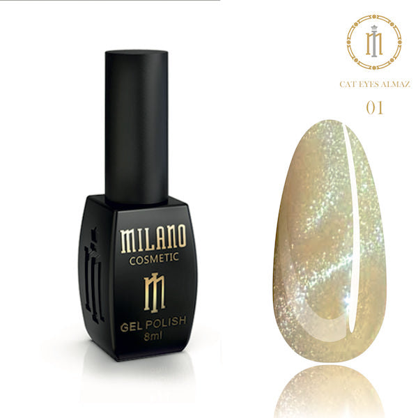 Гел лак Cat eyes Almaz 8 ml 01