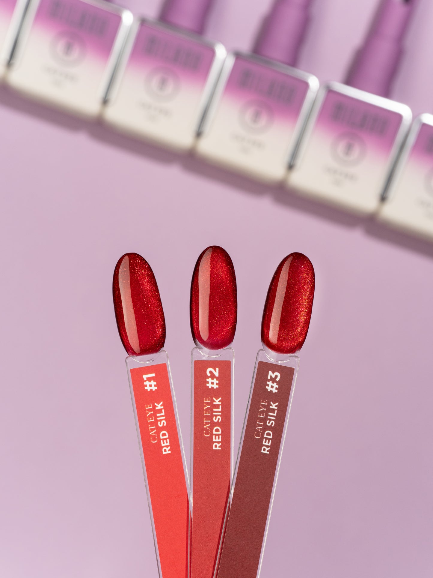 CAT EYE RED SILK PREMIUM №02