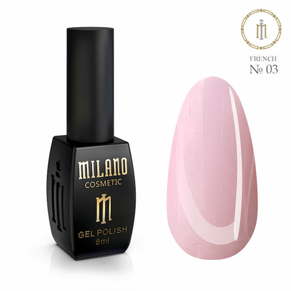 Гел лак Milano FRENCH №03