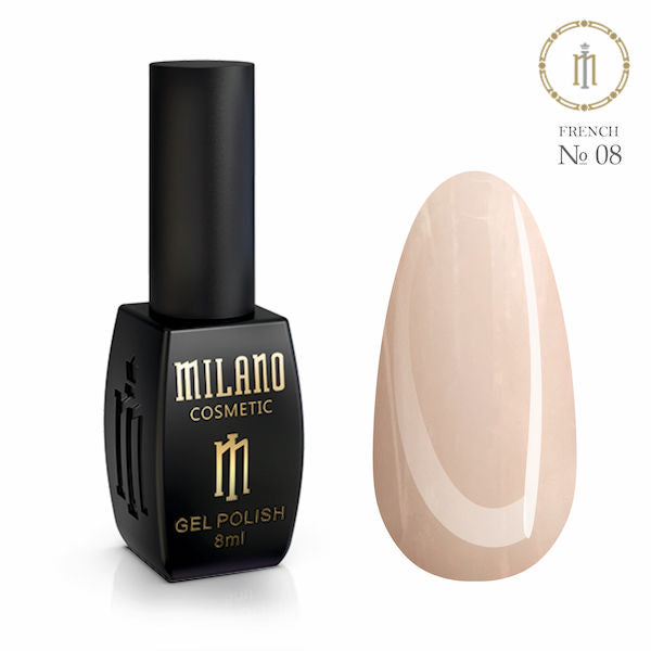 Гел лак Milano FRENCH №08