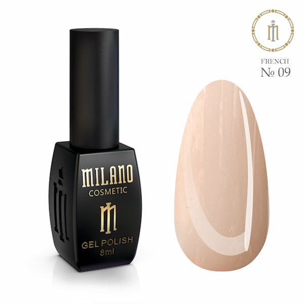 Гел лак Milano FRENCH №09