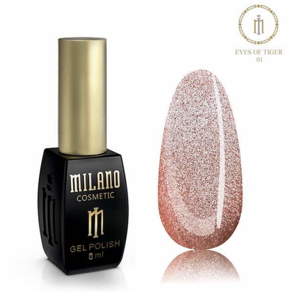 ГЕЛ ЛАК MILANO EYES OF TIGER 8ml №01