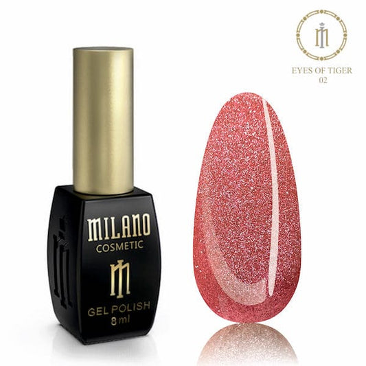 ГЕЛ ЛАК MILANO EYES OF TIGER 8ml №02