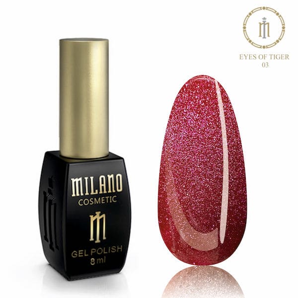 ГЕЛ ЛАК MILANO EYES OF TIGER 8ml №03