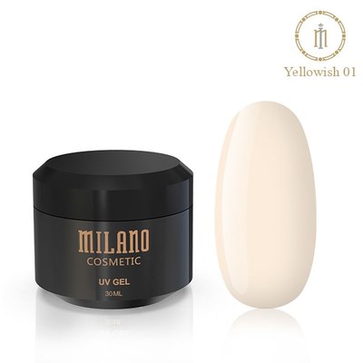 Milano гел за изграждане (Yellowish 1) 30мл