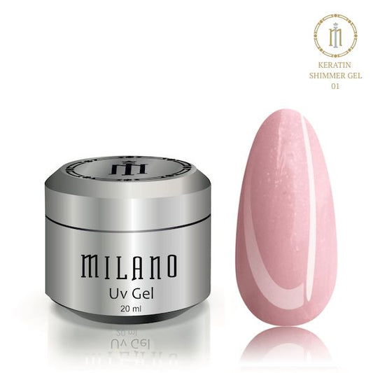 KERATIN SHIMMER GEL № 01