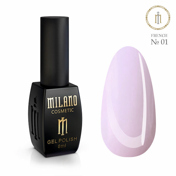 Гел лак Milano FRENCH №01