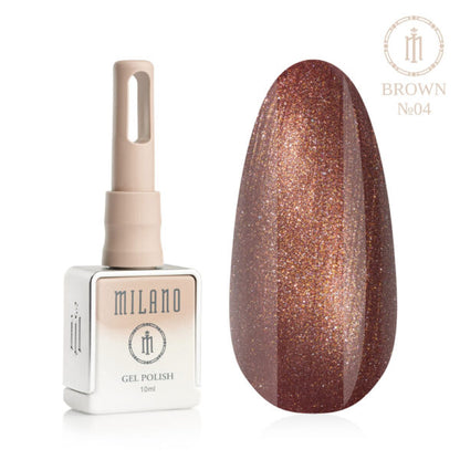 Гел лак BROWN 10мл №04