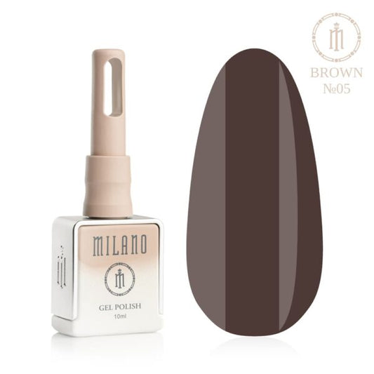 Гел лак BROWN 10мл №05