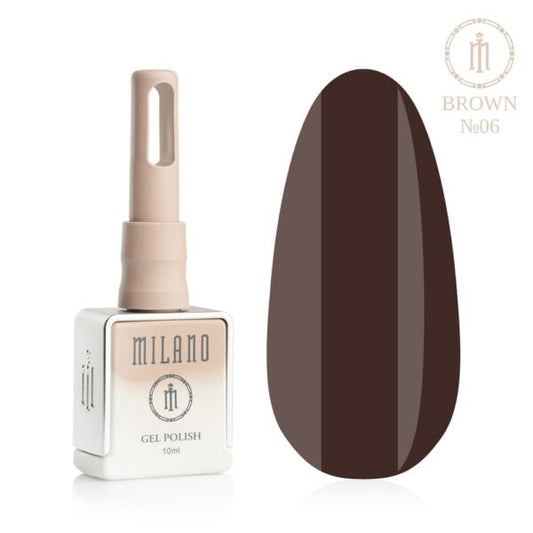 Гел лак BROWN 10мл №06