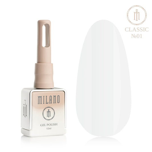 Гел лак CLASSIK 10мл №01