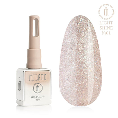 Гел лак LIGHT SHINE 10мл №01