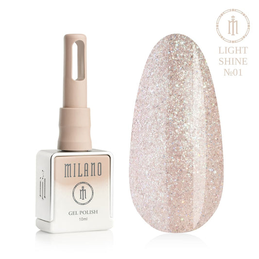 Гел лак LIGHT SHINE 10мл №01