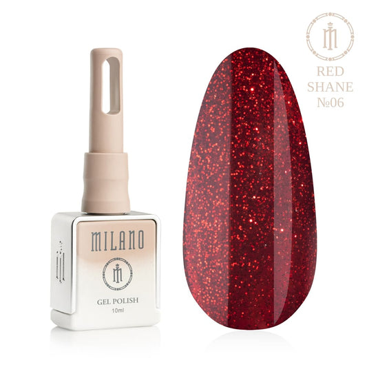 Гел лак RED SHINE 10мл №06