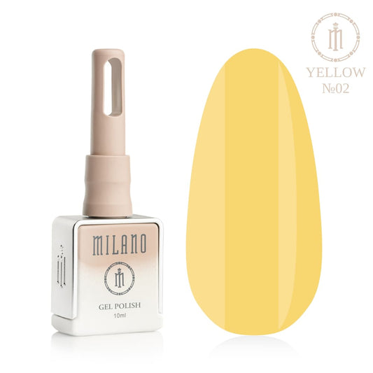 Гел лак Yellow 10мл №02