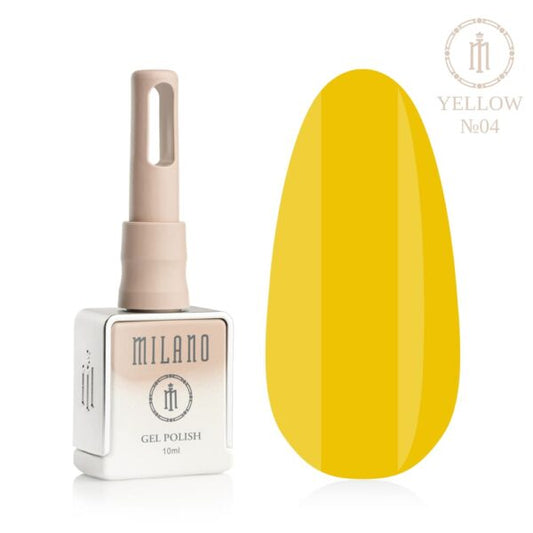 Гел лак Yellow 10мл №04