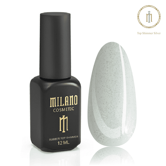 Топ с Shimmer Silver MILANO 12 ml