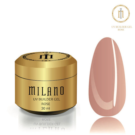 Milano гел за изграждане (Rose) 30мл