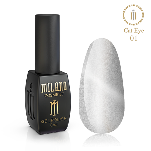 Гел лак CRYSTAL CAT EYE №01